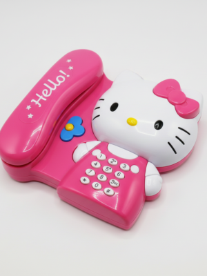 Musical Toys for Kids Hello Kitty Telephone & Doraemon Telephone Toy for Boys and Girls Learning Toys for Kids Doremon Toys Gadgets / Hello Kitty Toy