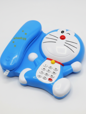 Doremon Telephone for Kids Learning Talk on Phone / Doraemon Telephone Set for Kids / Telephone Toys for Kids, Girls and Boys / Musical Doraemon Toys